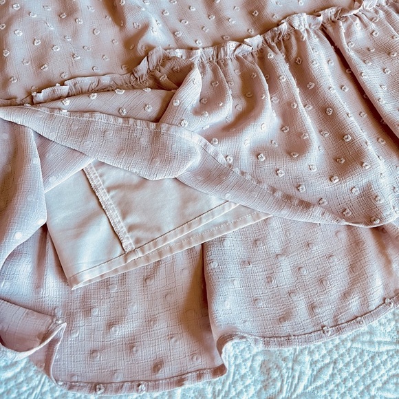 Orange Creek swiss-dot dress, mauve - Picture 5 of 8